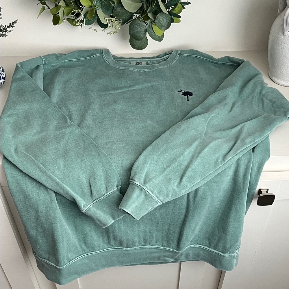 Comfort Colors Seafoam Crewneck Sweater